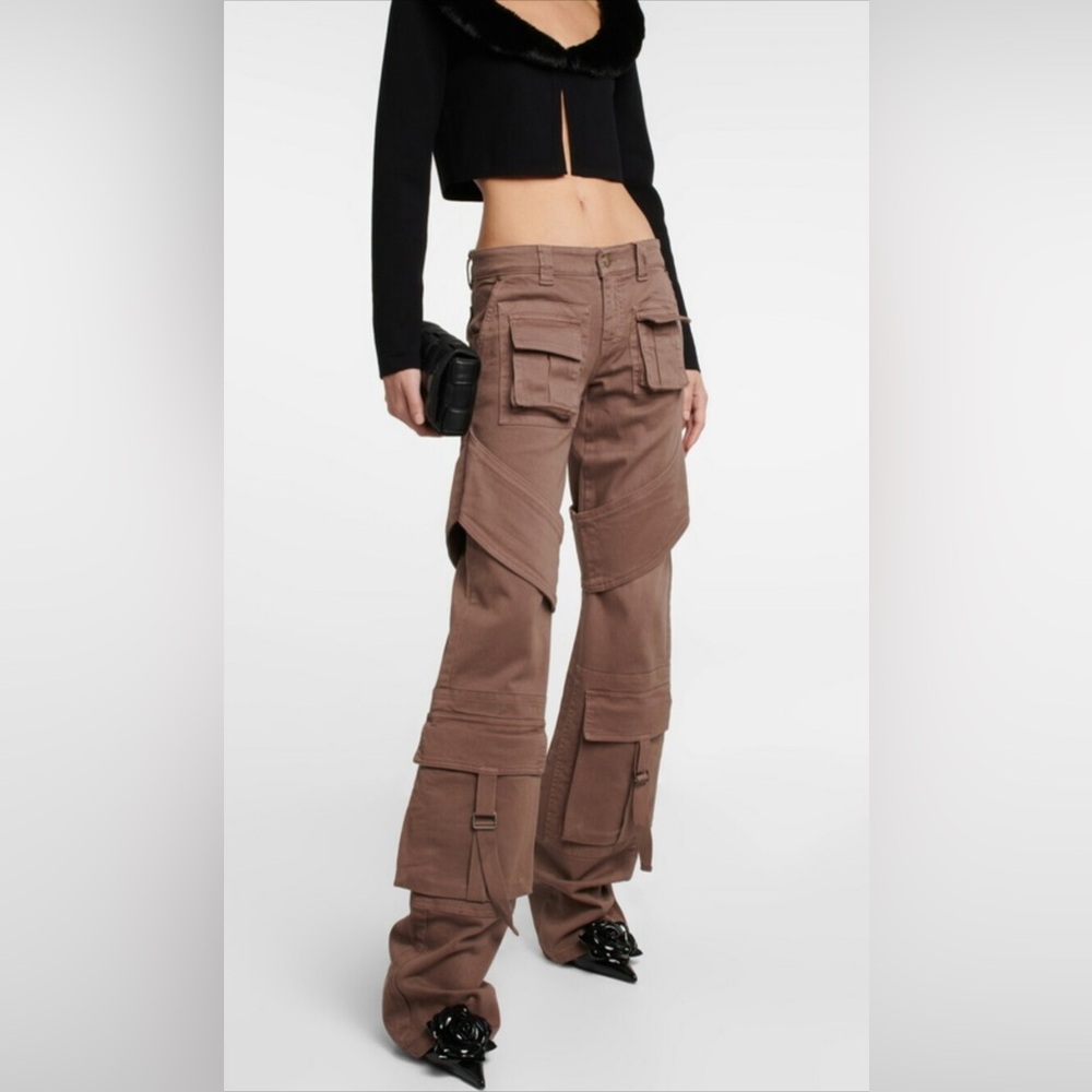 Blumarine cargo pants. Fabric is amazing, very long need to wear with heels sz38